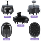 Silicone Scalp Massager Shampoo Brush