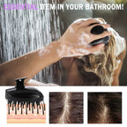 Silicone Scalp Massager Shampoo Brush