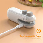 2-in-1 Mini Heat Sealer & Cutter