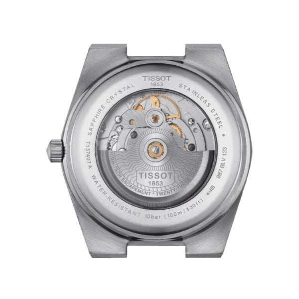 Tissot PRX Powermatic 80 Silver Stainless Steel Navy Blue Dial Automatic Watch for Men’s
