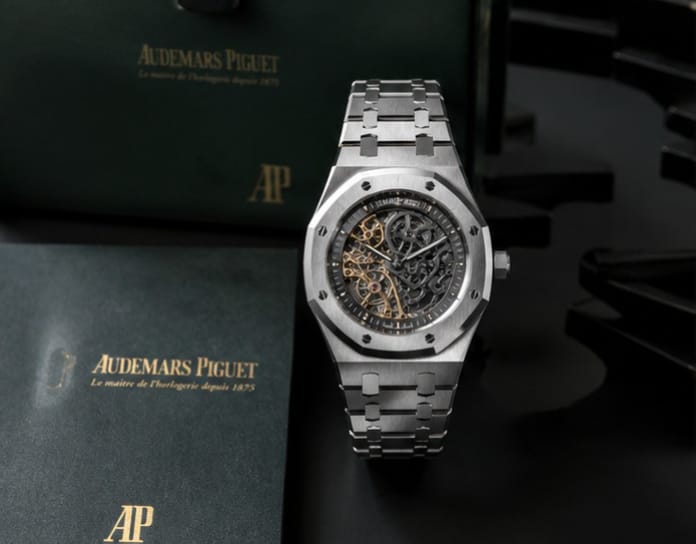Audemars Piguet Royal Oak Double Balance Wheel Openworked 15407ST Skeleton