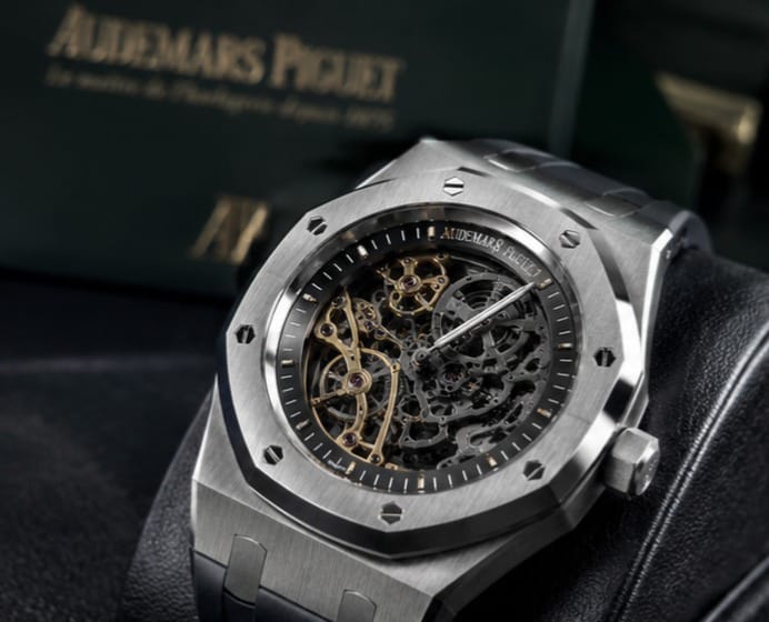 Audemars Piguet Royal Oak Double Balance Wheel Openworked 15407ST Skeleton