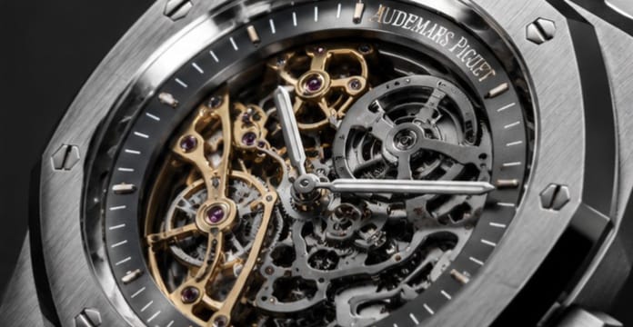 Audemars Piguet Royal Oak Double Balance Wheel Openworked 15407ST Skeleton