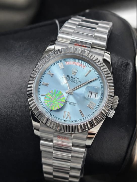 Rolex Oyster Perpetual Day-Date Ice Blue Dial